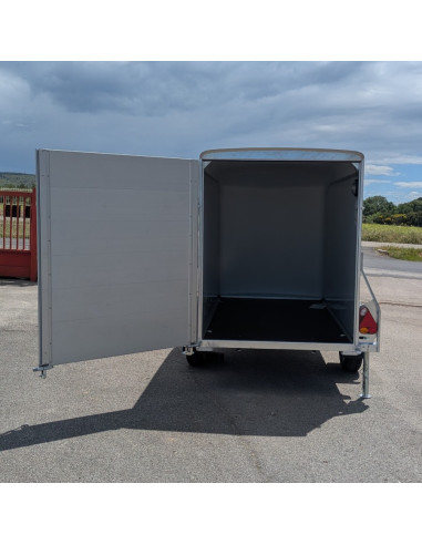 FOURGON ROADSTER 255 - 255x125x155 - 750 KG NON FREINE - COMPOSITE - BLANC (Debon)