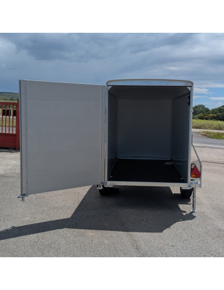 FOURGON ROADSTER 255 - 255x125x155 - 750 KG NON FREINE - COMPOSITE - BLANC (Debon)