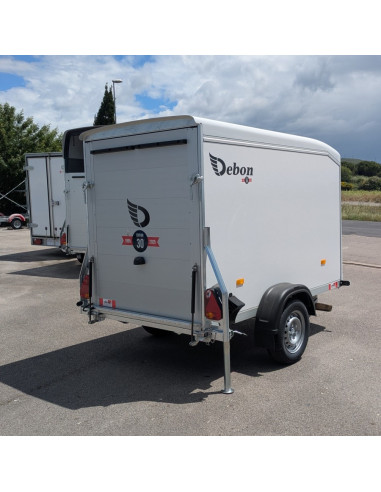 FOURGON ROADSTER 255 - 255x125x155 - 750 KG NON FREINE - COMPOSITE - BLANC (Debon)