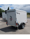 FOURGON ROADSTER 255 - 255x125x155 - 750 KG NON FREINE - COMPOSITE - BLANC (Debon)