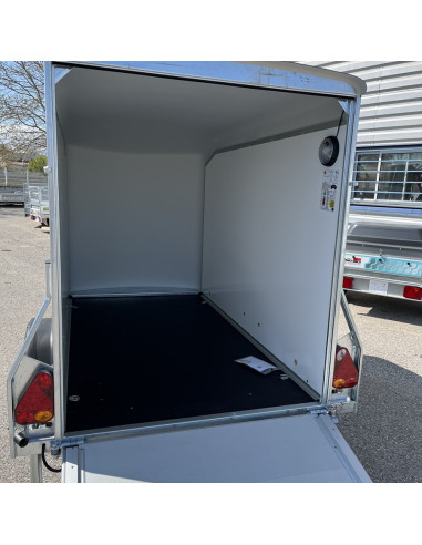 FOURGON ROADSTER 255 - 255x125x155 - 750 KG NON FREINE - COMPOSITE - GRIS (Debon)