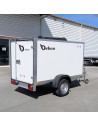 FOURGON ROADSTER 220 - 225x117x120 - 750kg NON FREINE - BOIS - BLANC (Debon)