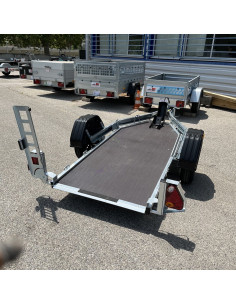PORTE MOTO 1 VOIE Roadster Moto JANTES ALU 500 KG PTC (Debon) 2
