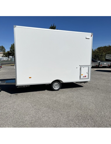 REM COMMERCIALE PANNEAUX LISSES 360*203*230 1300 KG VOLET LATERAL - PORTE ARRIERE