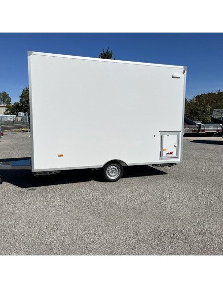 REM COMMERCIALE PANNEAUX LISSES 360*203*230 1300 KG VOLET LATERAL - PORTE ARRIERE