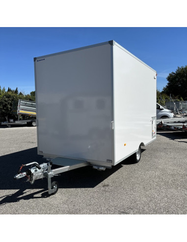 REM COMMERCIALE PANNEAUX LISSES 360*203*230 1300 KG VOLET LATERAL - PORTE ARRIERE