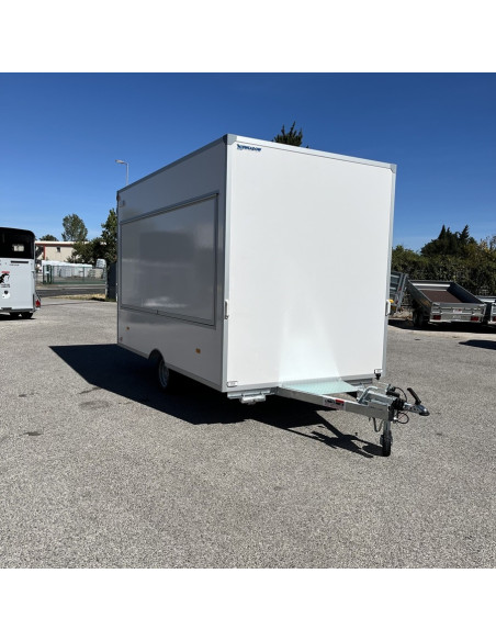 REM COMMERCIALE PANNEAUX LISSES 360*203*230 1300 KG VOLET LATERAL - PORTE ARRIERE