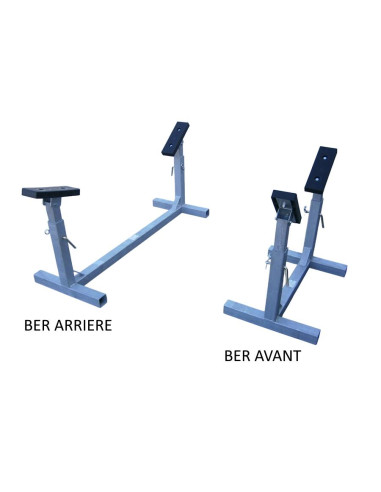 BER DE STOCKAGE A PIEDS pour BATEAU - 1000 KG - BER AVANT (Sunway)