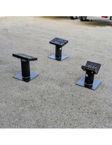 BER DE STOCKAGE pour BATEAU - 2000 KG - KIT 3 BERS D'EXPOSITION (Sunway)