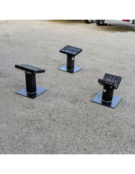BER DE STOCKAGE pour BATEAU - 2000 KG - KIT 3 BERS D'EXPOSITION (Sunway)