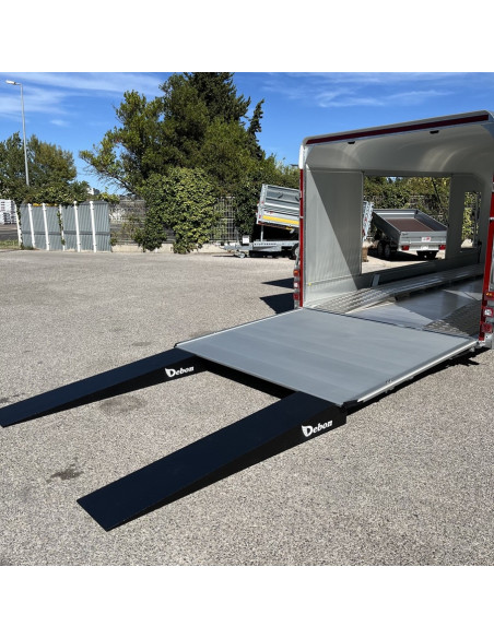 RAMPES LONGUES AMOVIBLES 1,90 M- RALLONGES DE PONT / FOURGON ROADSTER C1000 C2000 (Debon)