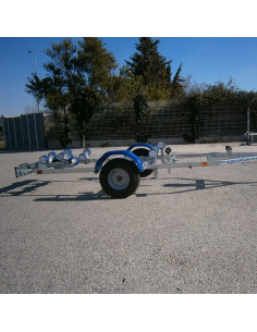 PORTE-BATEAU 500 KG PTC MULTI-ROULEAUX roue de 10" (Sunway)