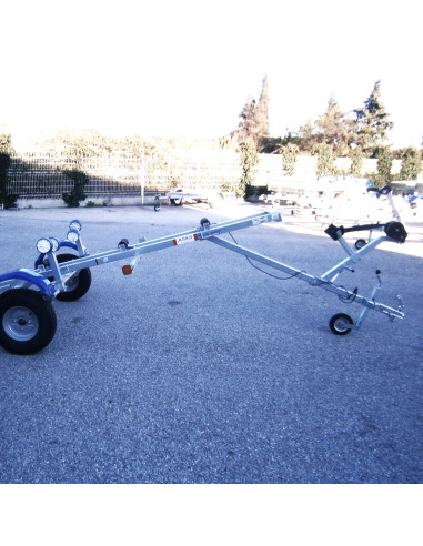 PORTE-BATEAU 500 KG PTC TIMON BASCULANT (roue de 10") Sunway
