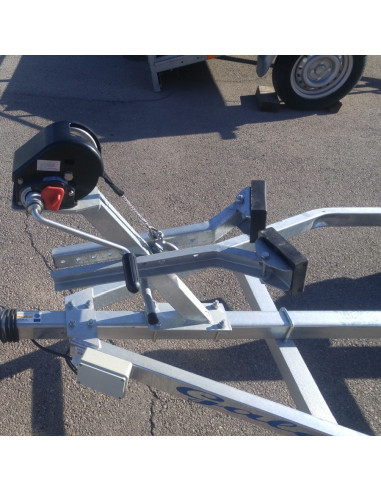 PORTE-BATEAU 500 KG PTC BASS BOAT (ROUE DE 10") Sunway