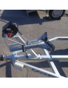 PORTE-BATEAU 500 KG PTC BASS BOAT (ROUE DE 10") Sunway