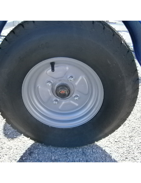PORTE-BATEAU 500 KG PTC MULTI-ROULEAUX roue de 10" (Sunway)