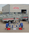 Remorque porte-bateau 500 KG PTC MULTI-ROULEAUX (Sunway)