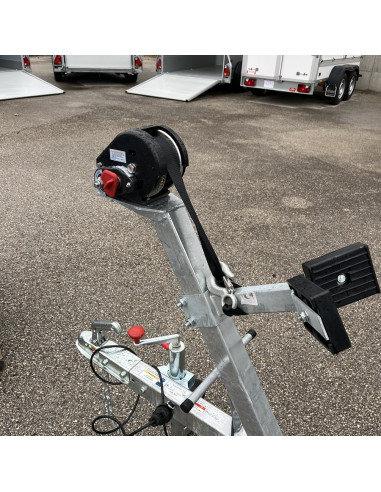 PORTE-BATEAU 750 KG PTC TIMON BASCULANT ROULEAUX (Sunway)