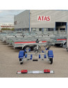 Remorque porte-bateau 500 KG PTC MULTI-ROULEAUX (Sunway)