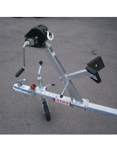 KIT BUTEE DE TREUIL COMPLETE SUR PORTE BARQUE NU (Sunway)