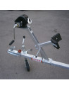 KIT BUTEE DE TREUIL COMPLETE SUR PORTE BARQUE NU (Sunway)