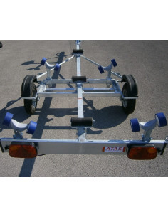 KIT 4 ROULEAUX + CHANDELLE SUR PORTE BARQUE NU (Sunway) 2