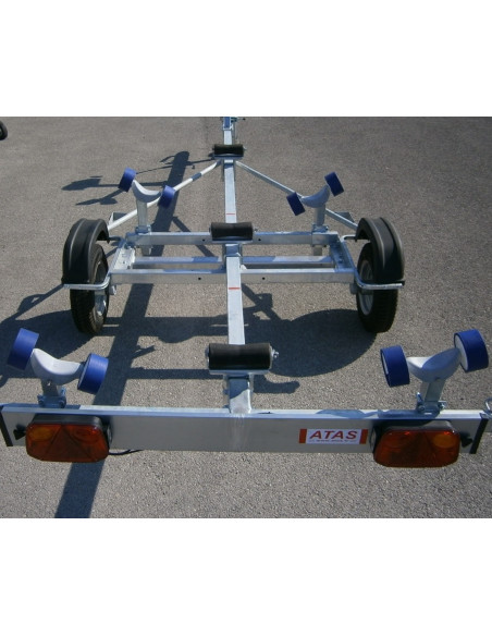 KIT 4 ROULEAUX + CHANDELLE SUR PORTE BARQUE NU (Sunway)