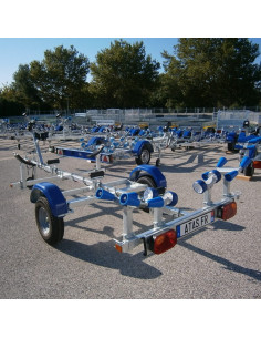 PORTE-PNEUMATIQUE 3m70 360 KG PTC  (roue de 10") Sunway