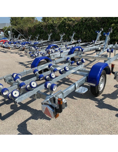 PORTE-BATEAU 1200 KG PTC - MULTI-ROULEAUX (Sunway)