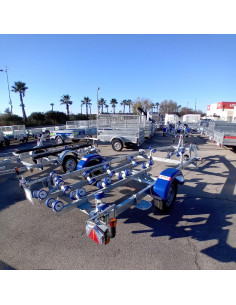 PORTE-BATEAU 1000 KG PTC - MULTI-ROULEAUX (Sunway)