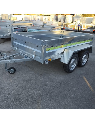 RUSTIQUE 256 - 236x129x40 - 500 KG PTC - 2 ESSIEUX (Sorel)