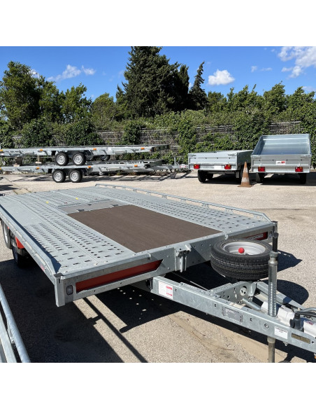 DESTOCKAGE - PORTE VOITURE - TT-231 500x224 - 3500 KG PTC (Brian James) Stock uniquement
