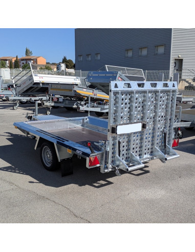 PORTE ENGIN 260*150 1 ESSIEU 1800 KG (Martz)