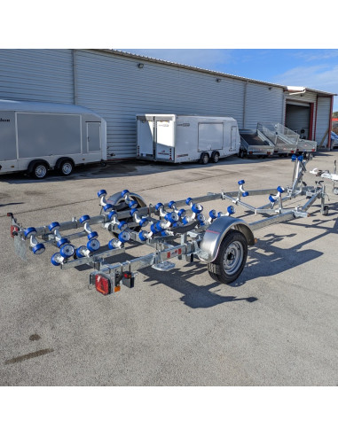 PORTE-BATEAU 1500 KG PTC - FAST MULTI-ROULEAUX (Sunway)