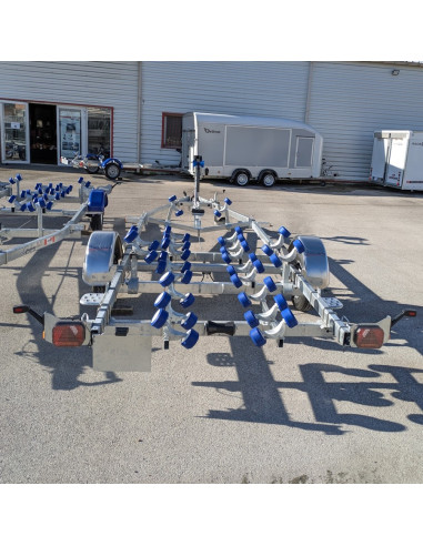 PORTE-BATEAU 1500 KG PTC - FAST MULTI-ROULEAUX (Sunway)