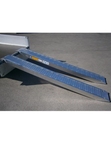 RAMPES ALUMINIUM (PAIRE) Longueur 2960 Largeur 300 - CHARGE 3300/3700 KG (Lider)