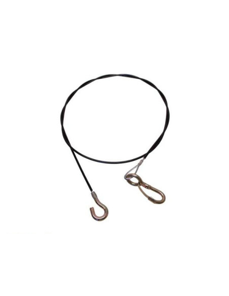 C ble de rupture 1500 mm crochet plus mousqueton pour timon articul 1 3-2 0 VB