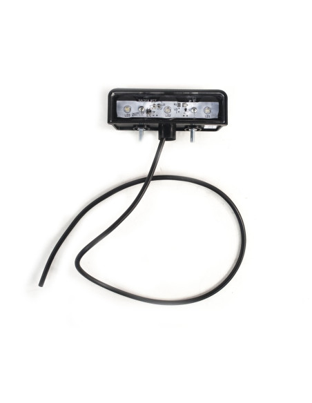 FEU ECLAIREUR DE PLAQUE A LED RADEX 807  (112 x 36 x 30) PRECABLE 700 mm