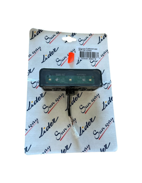 FEU ECLAIREUR DE PLAQUE RADEX 807 A LED (110x35x32) (Lider Sunway)