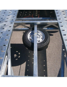 SUPPORT ROUE DE SECOURS BRIDE PERCAGE 112*5 (Sunway) 2
