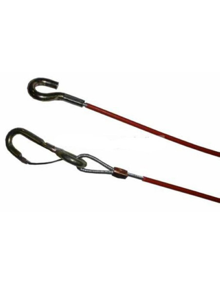 Alko CABLE DE RUPTURE 2500MM CROCHET PLUS MOUSQUETON