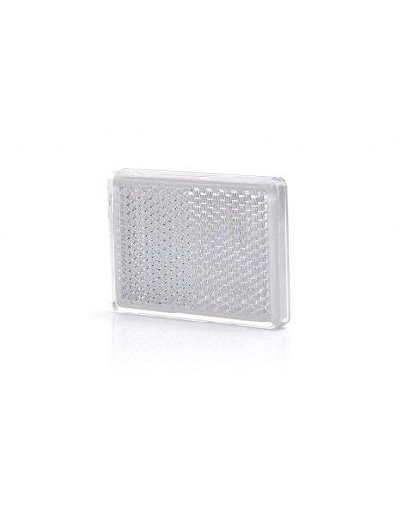 CATADIOPTRE BLANC HOMOLOGUES 55*40 ADHESIF