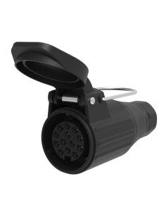 PRISE FEMELLE POUR RALONGE 12 VOLTS 13 BROCHES