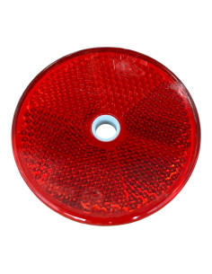 CATADIOPTRE ROUGE ROND Ø 60 PERCAGE CENTRAL 