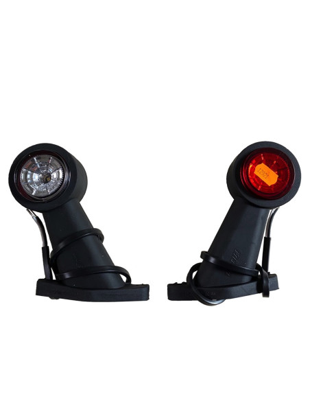 PAIRE DE FEUX DE GABARIT LED BICOLORE FRISTOM FT 0009C (Court)