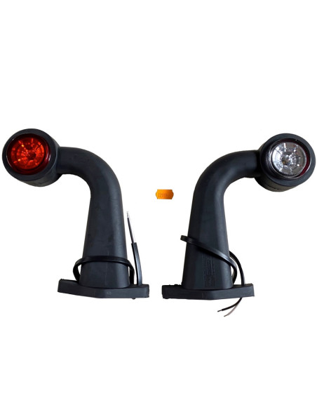 PAIRE DE FEUX DE GABARIT LED BICOLORE FRISTOM FT 0009F (Long)
