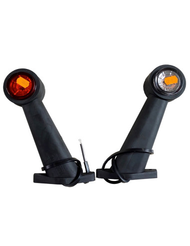 PAIRE DE FEUX DE GABARIT LED BICOLORE FRISTOM FT 0009E (Long)