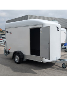 FOURGON ROADSTER 400 - 314x166x200 - 1300 KG - COMPOSITE - BLANC + P. LATERALE (Debon)