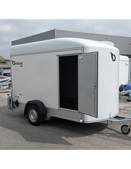 FOURGON ROADSTER 400 - 314x166x200 - 1300 KG - COMPOSITE - BLANC + P. LATERALE (Debon)