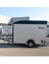 FOURGON ROADSTER 400 - 314x166x200 - 1300 KG - ALUMINIUM - NAVY BLUE + P. LATERALE (Debon)